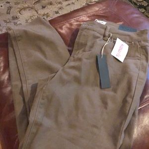 Artisan NY pants brown jean style new with tags